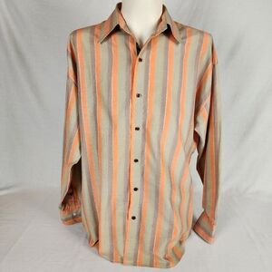 Vintage Attitude Soho Striped Shirt (4XL)